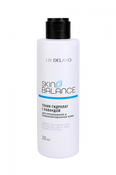  LIV DELANO Skin balance Тоник-гидролат с лавандой - фото 1