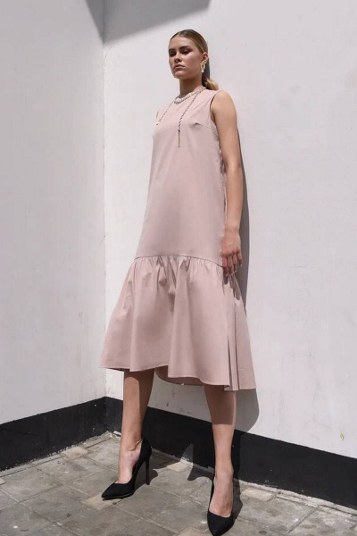 Платье Garsonnier 150003 пыльно-розовый - фото 2
