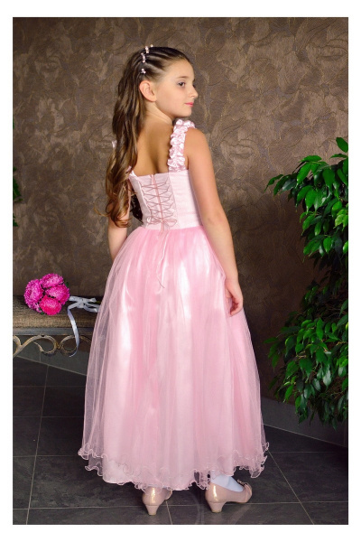 Платье Lejole 01 розовый - фото 2
