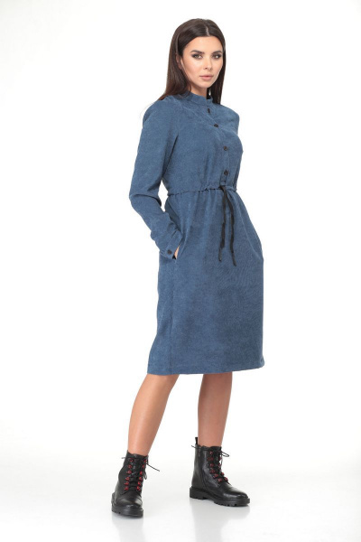Платье Talia fashion 338 синий - фото 1
