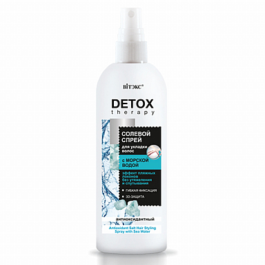Спрей для волос Belita DETOX Therapy СПРЕЙ СОЛЕВОЙ д/укладки волос - фото 1