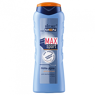 Гель для душа Belita FOR MEN MAX SPORT-Гель-душ д/мытья волос и тела - фото 1