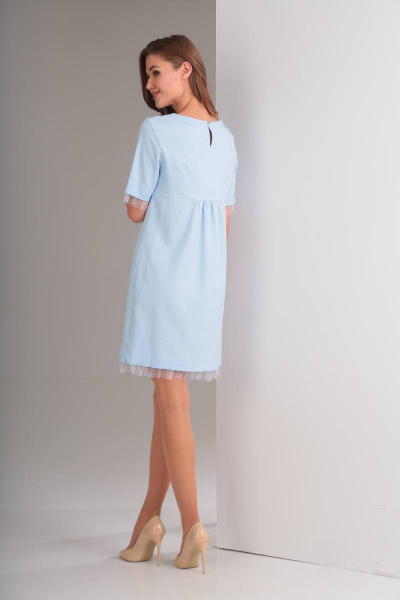 Платье TVIN 7425 голубой - фото 4