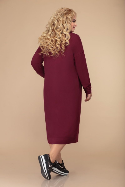 Платье Svetlana-Style 1518 бордовый - фото 2