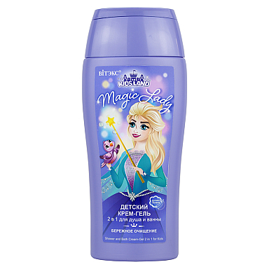 Гель для душа Belita KIDSLAND Magic Lady ДЕТСКИЙ КРЕМ-ГЕЛЬ для душа и ванны 2в1 - фото 1