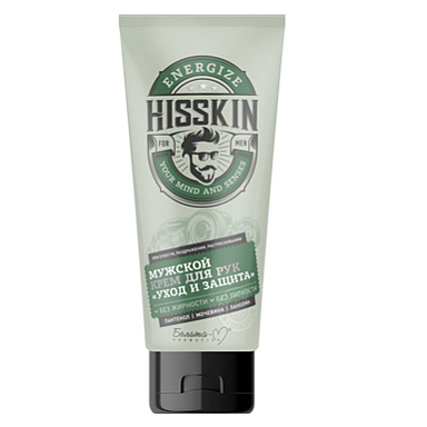 Крем для рук Belita HISSKIN-МУЖСКОЙ КРЕМ ДЛЯ РУК "УХОД И ЗАЩИТА" - фото 1
