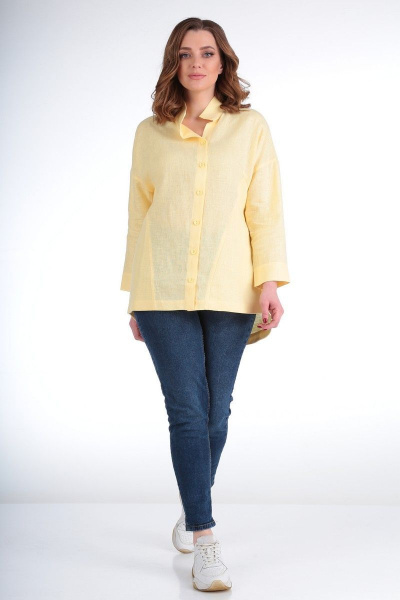 Блуза MALI 620-060 бледно-желтый - фото 1
