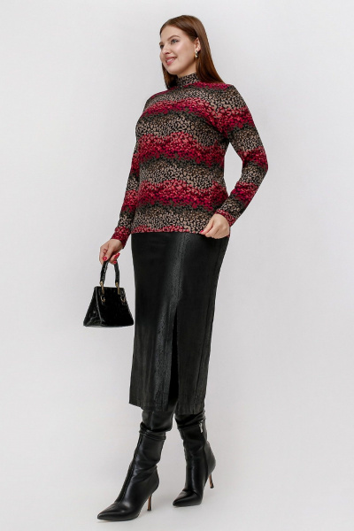 Джемпер La rouge 3898 кофе набивной - фото 11