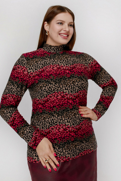 Джемпер La rouge 3898 кофе набивной - фото 1