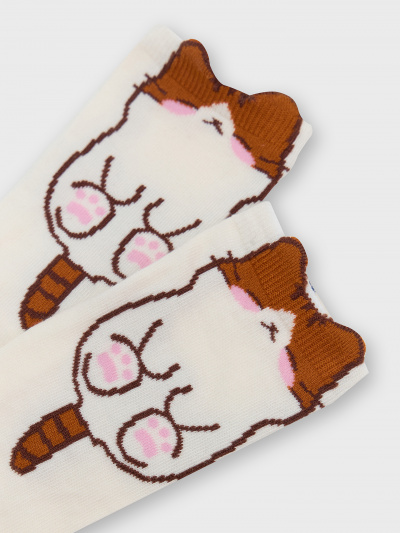 Носки Mark Formelle 430K-3190/B3-25430K молочный_рис.3190 - фото 4