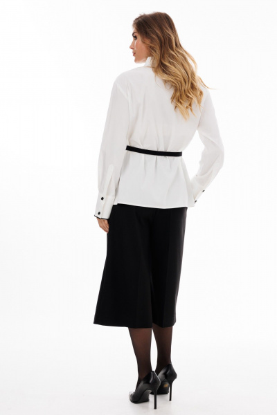 Блуза EOLA 2943 молочный - фото 7