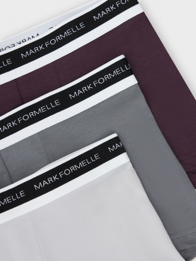 Трусы Mark Formelle 411124-3/25-5137Ц-5 св.серый_серый_дым_сливовый - фото 17