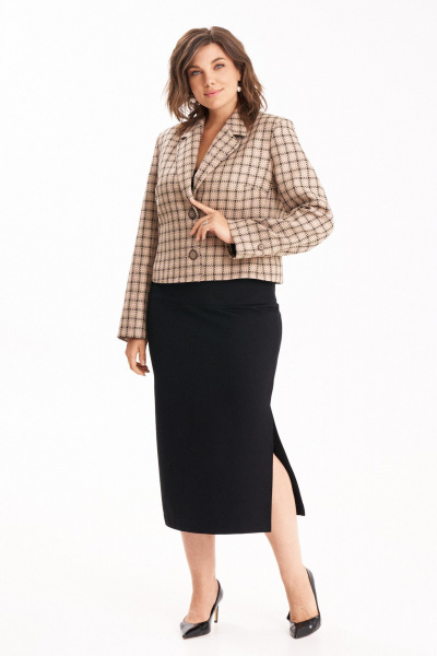 Юбка KaVari plus size 2001 - фото 11