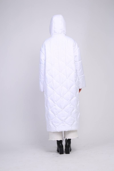 Пальто TSURAN COAT-JULIA-WH белый - фото 11