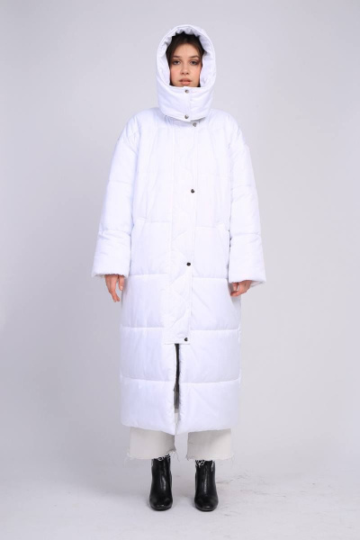 Пальто TSURAN COAT-JULIA-WH белый - фото 1