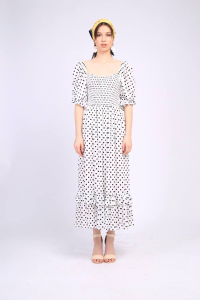Платье TSURAN DRESS-ROMANTIKA-W белый - фото 3