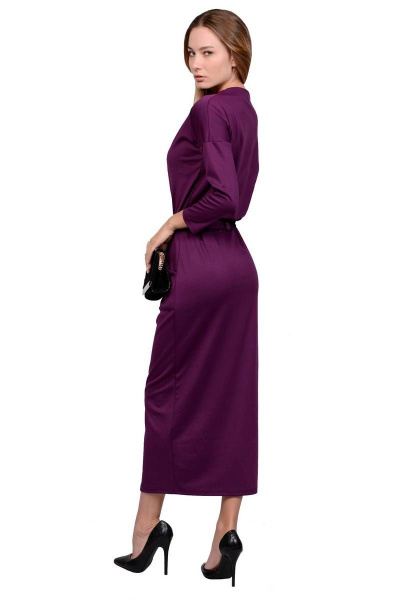 Платье PATRICIA by La Cafe NY14800-1 фиолетовый - фото 2