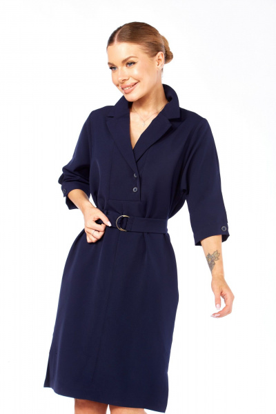 Платье Talia fashion 451 темно-синий - фото 7