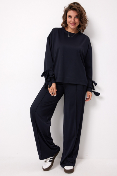 Брюки, свитшот BegiModa 3098 индиго - фото 7