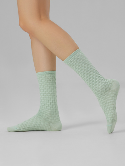 Носки Mark Formelle 273K-3150/25273K св.эвкалипт_рис.3150 - фото 4