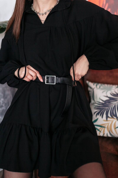 Платье KRASA - Danaida 235-21 черный - фото 6