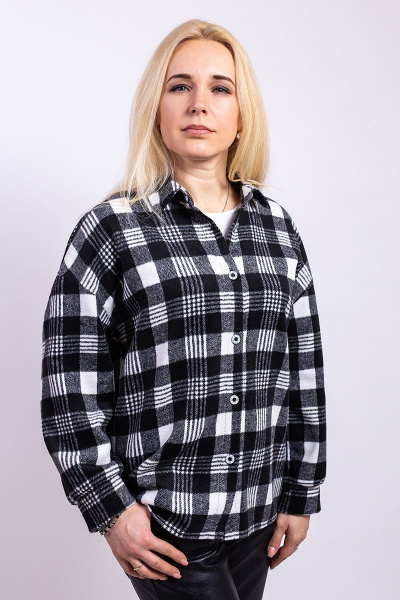 Рубашка Пинск-Стиль 3953 черный - фото 2