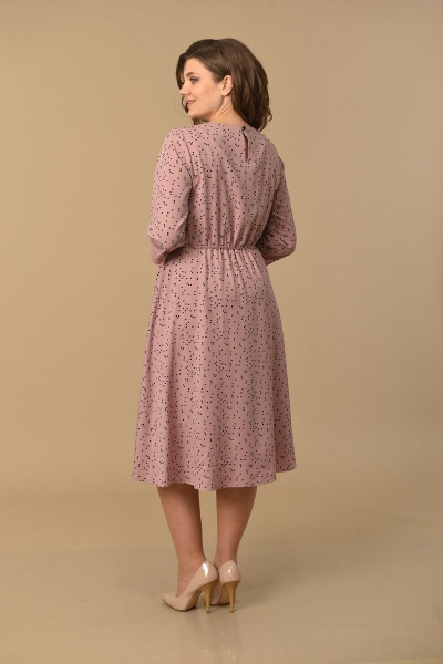 Платье Lady Style Classic 1952/2 розовый - фото 3