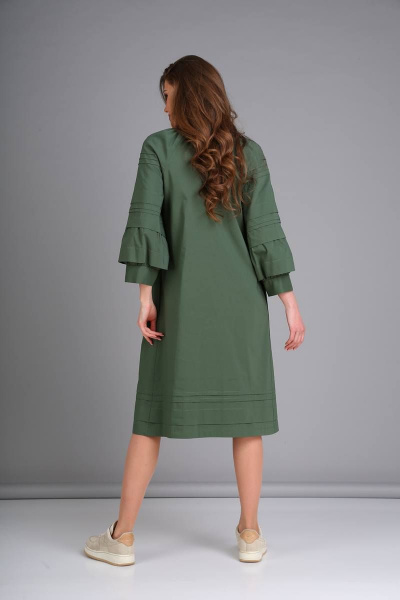 Платье TVIN 8114-1 зеленый - фото 4