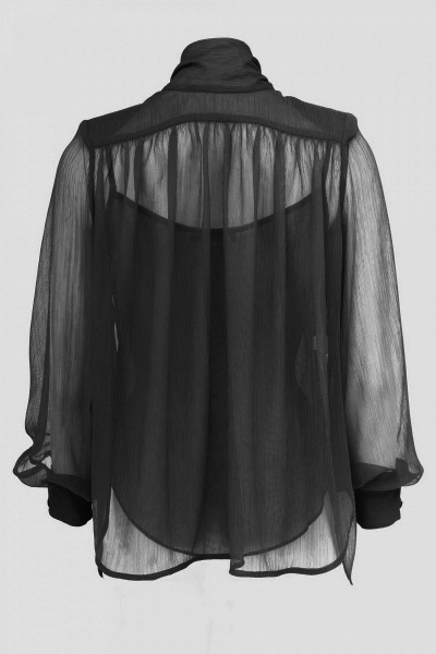 Блуза Lakbi 52012 черный - фото 3