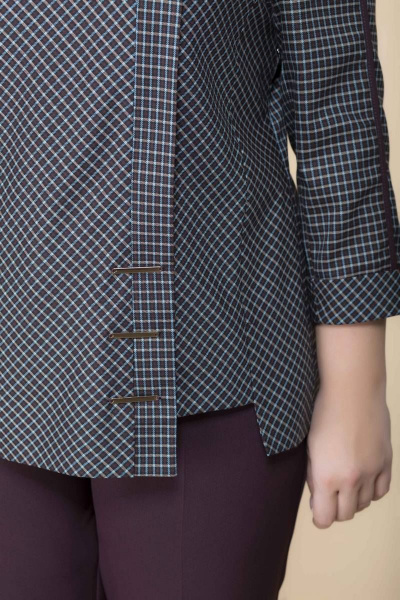 Блуза, брюки Romanovich Style 2-1269 темная_вишня - фото 4