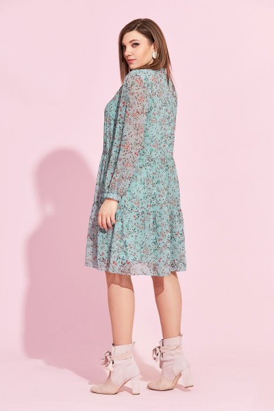 Платье Милора-стиль 848 цветочный_принт - фото 2