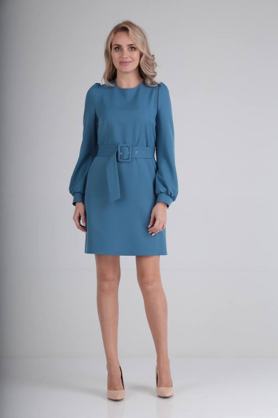 Платье Moda Versal П2276 голубой - фото 1
