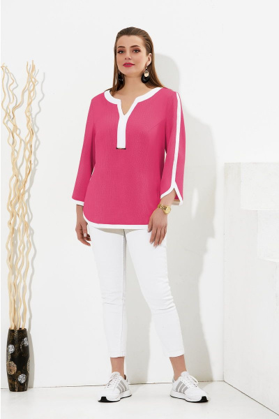 Блуза Lissana 4259 ярко-розовый - фото 2