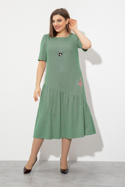Платье JeRusi 2105 зелень - фото 1