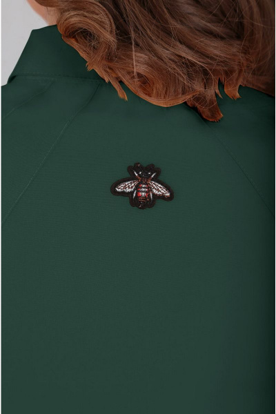 Блуза Таир-Гранд 62252 т.зеленый - фото 3