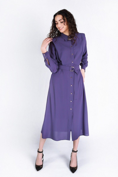 Платье Motif 1500 фиолетовый - фото 2