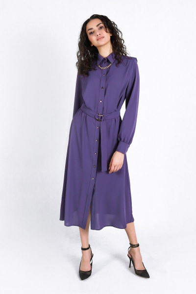 Платье Motif 1500 фиолетовый - фото 1