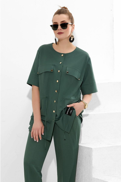 Блуза, брюки Lissana 4279 зеленый - фото 4