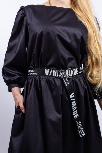 Платье Пинск-Стиль 3943 черный - фото 6
