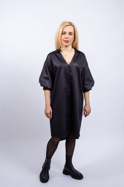 Платье Пинск-Стиль 3949 черный - фото 1