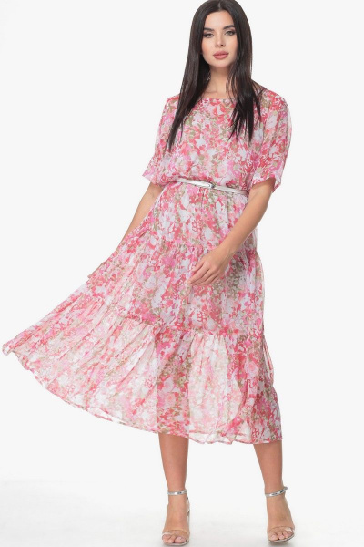 Платье Angelina & Сompany 514/3 розовый - фото 10