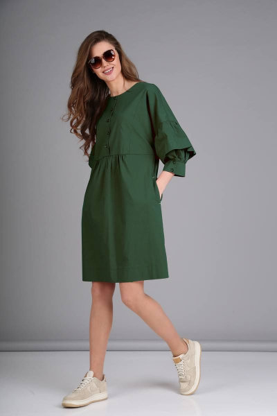 Платье TVIN 8112 зеленый - фото 1