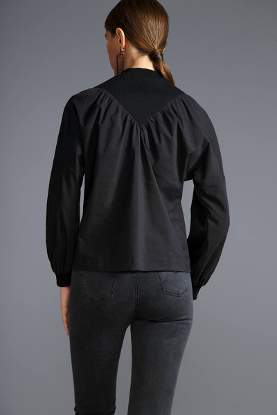 Блуза LaVeLa L5054 черный - фото 3