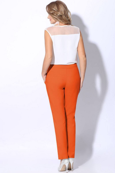 Блуза, брюки, жакет LeNata 31097 оранжевый - фото 5
