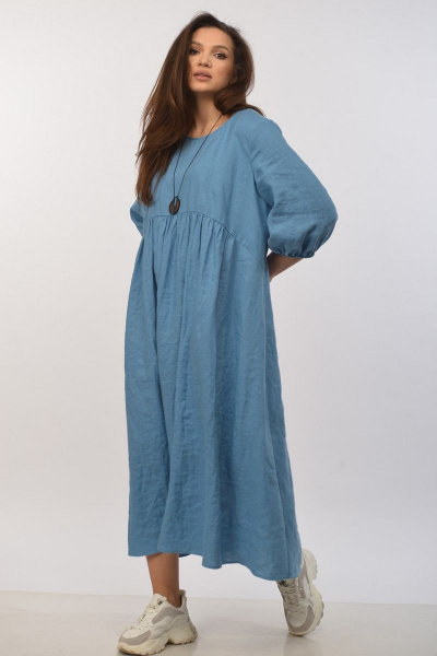 Платье MALI 421-017 голубой - фото 1