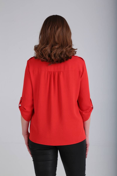 Блуза TT collection 677  красный - фото 2