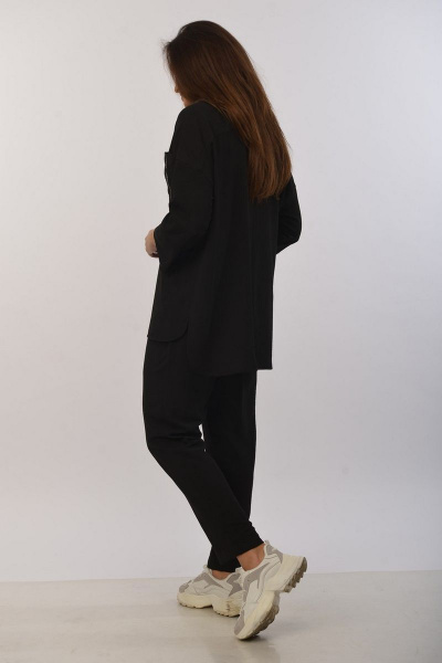 Блуза, брюки MALI 720-129 черный - фото 7