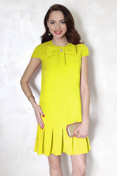 Платье Chumakova Fashion 2033 лайм - фото 1