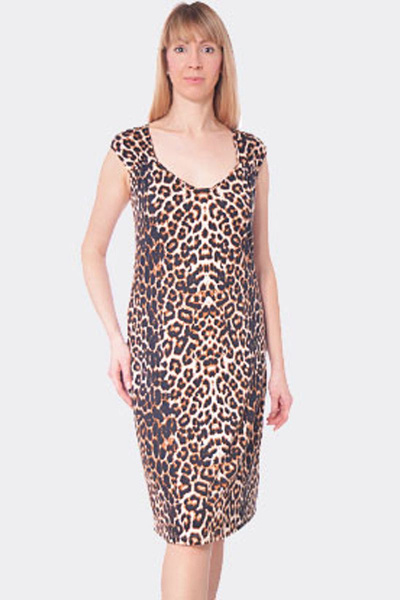 Платье Купалинка 571605.158-164 леопард - фото 1