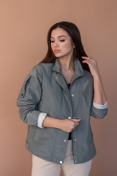 Куртка Angelina 637-2 олива - фото 1